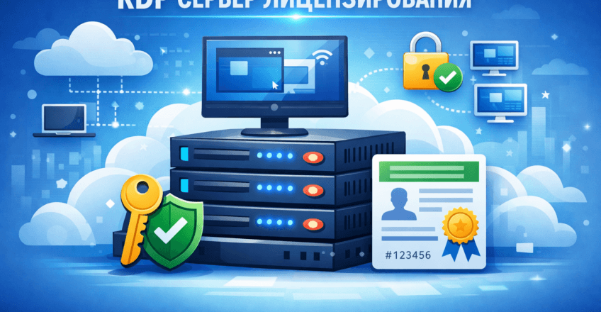 Активация и установка сервера лицензирования RDS